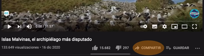 Youtube compartir