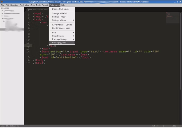 sublime text 8