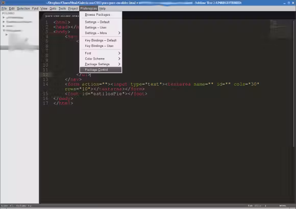 sublime text 8