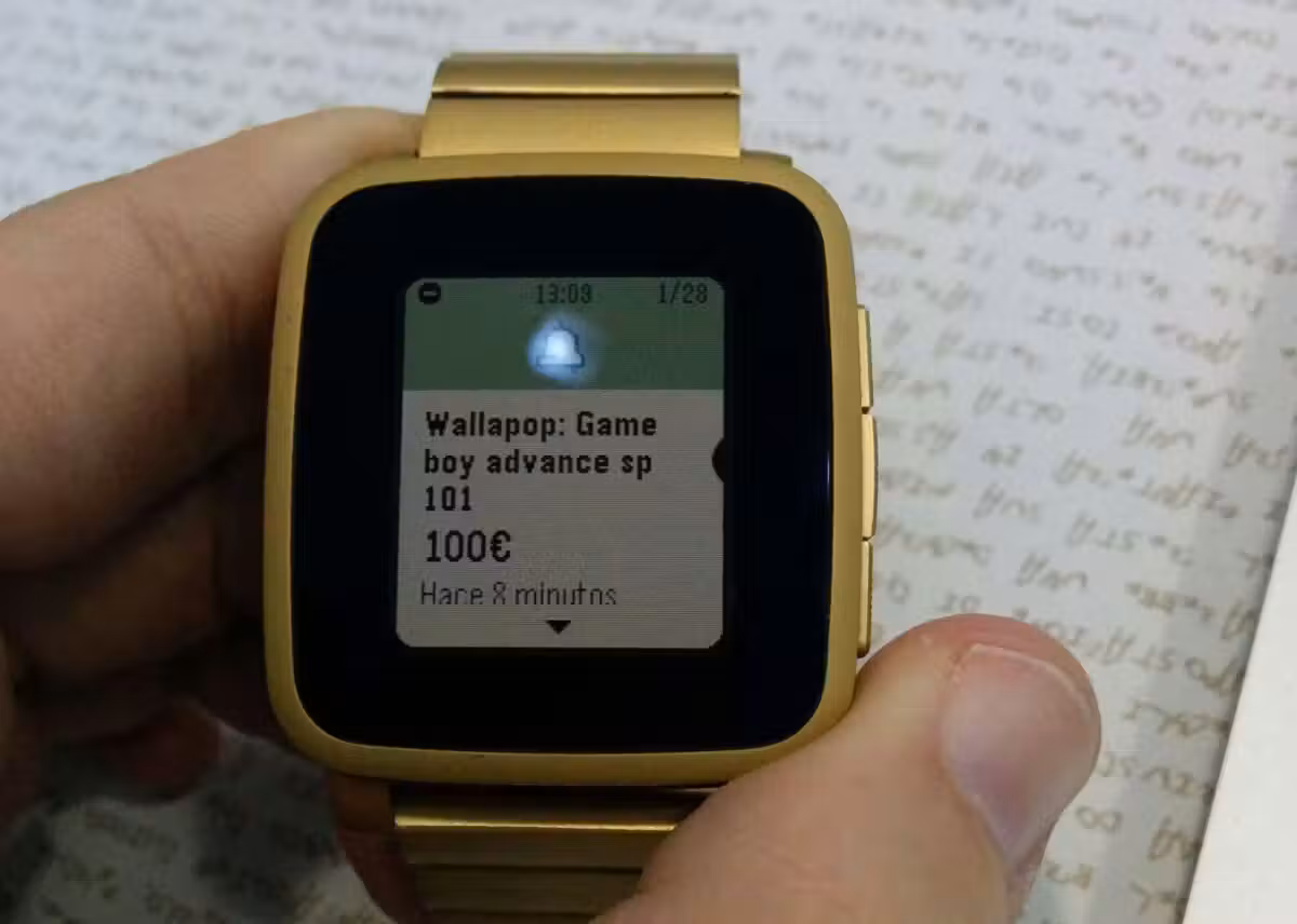 Wallapop en smartwatch