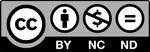License by-nc-nd