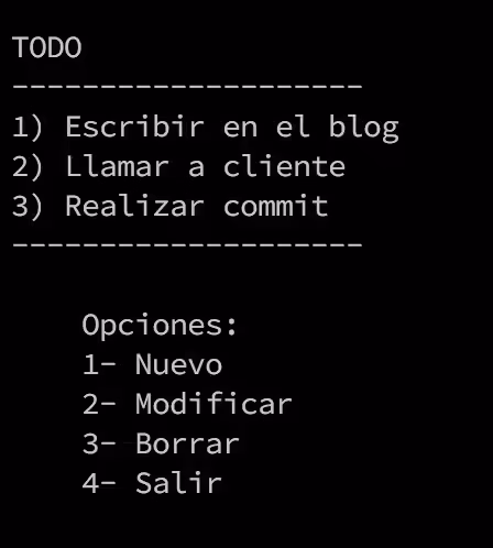 TODO tareas