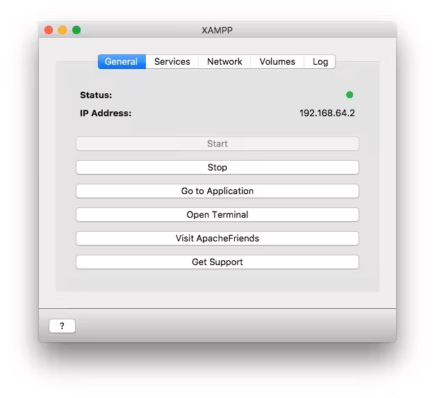 XAMPP iniciar