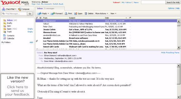 yahoo mail