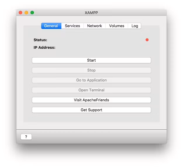 XAMPP iniciar