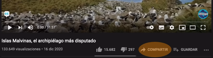 Youtube compartir