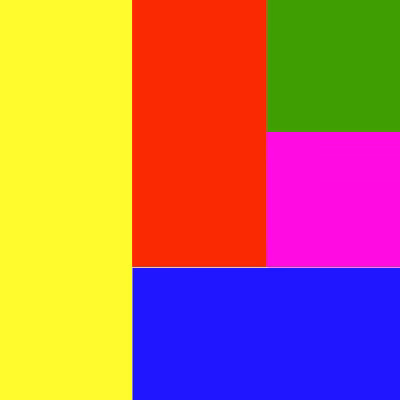 Tablero con posiciones