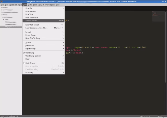 sublime text7
